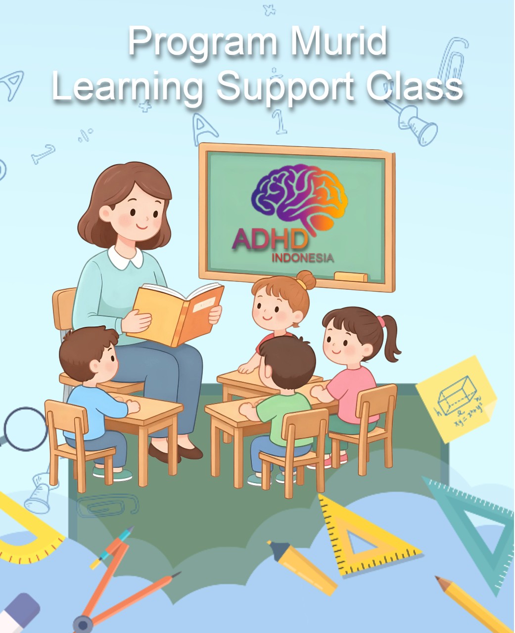 Program ADHD Indonesia Kabupaten Luwu Kelas Pendampingan Belajar (Learning Support Class)