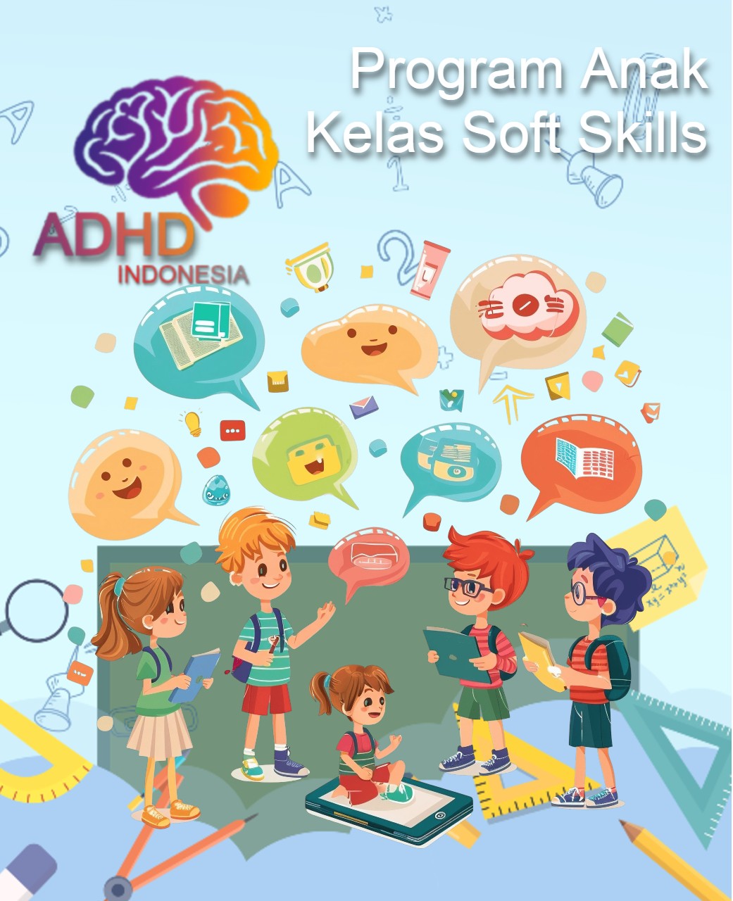 Program ADHD Indonesia Kabupaten Luwu Kelas Soft Skills Anak ADHD