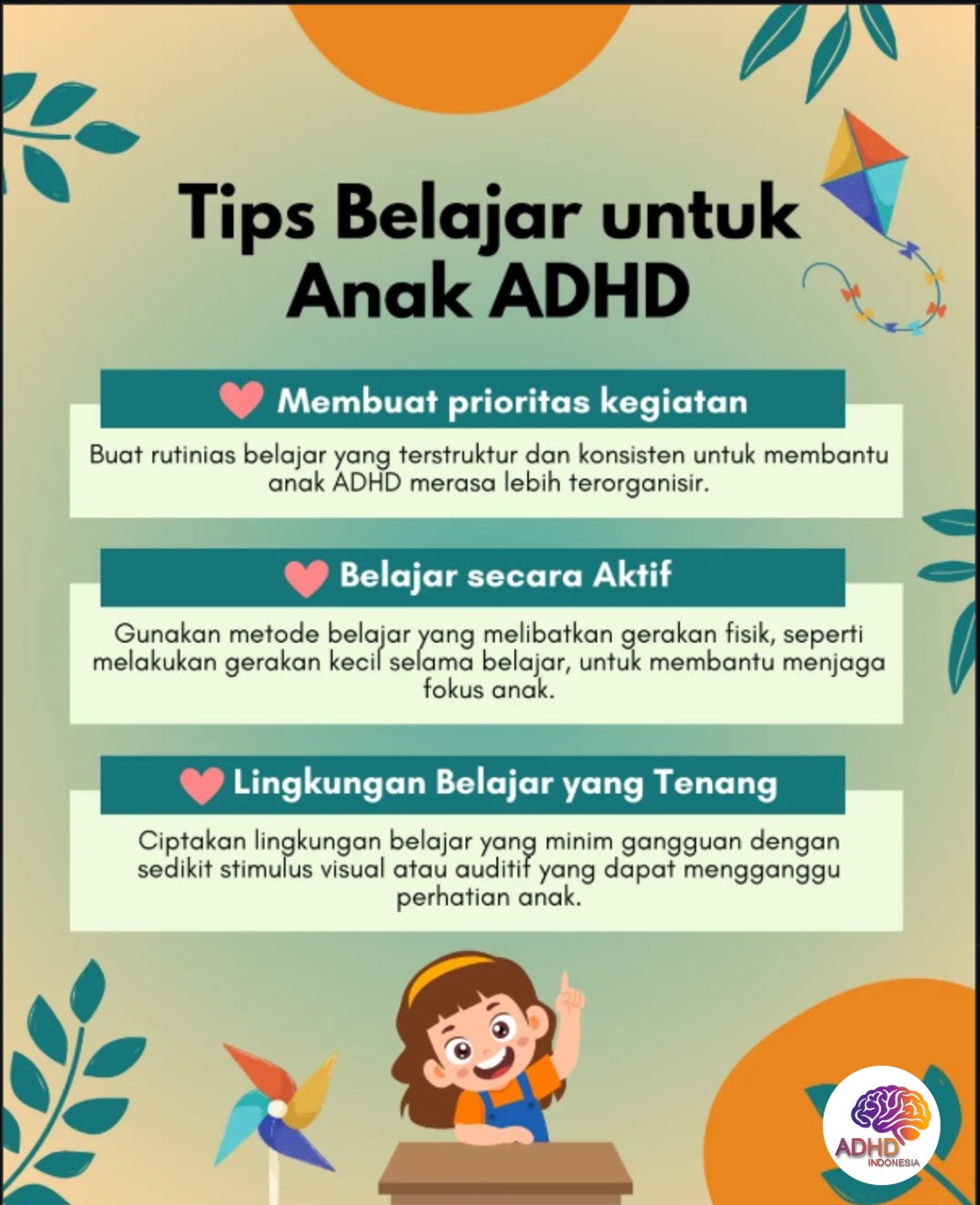 Strategi Belajar yang Cocok untuk Anak ADHD di Kabupaten Luwu